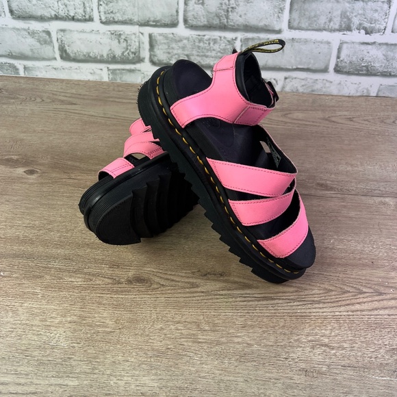 dr marten pink sandals - Picture 1 of 7